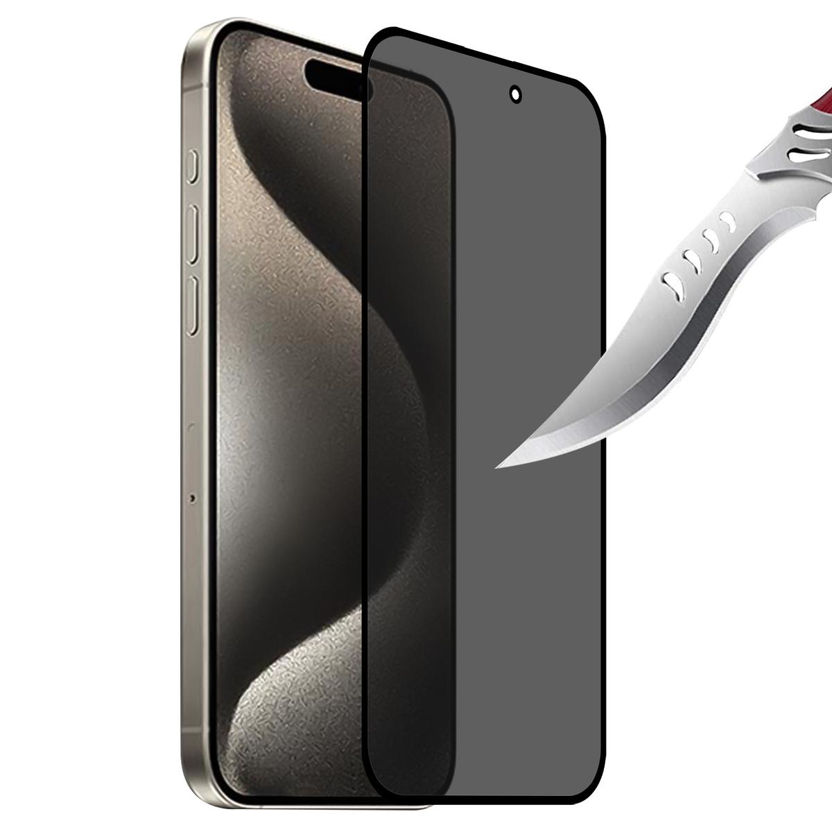 iPhone 17 Pro max Privacy Tempered Glass, photo 2 of 3