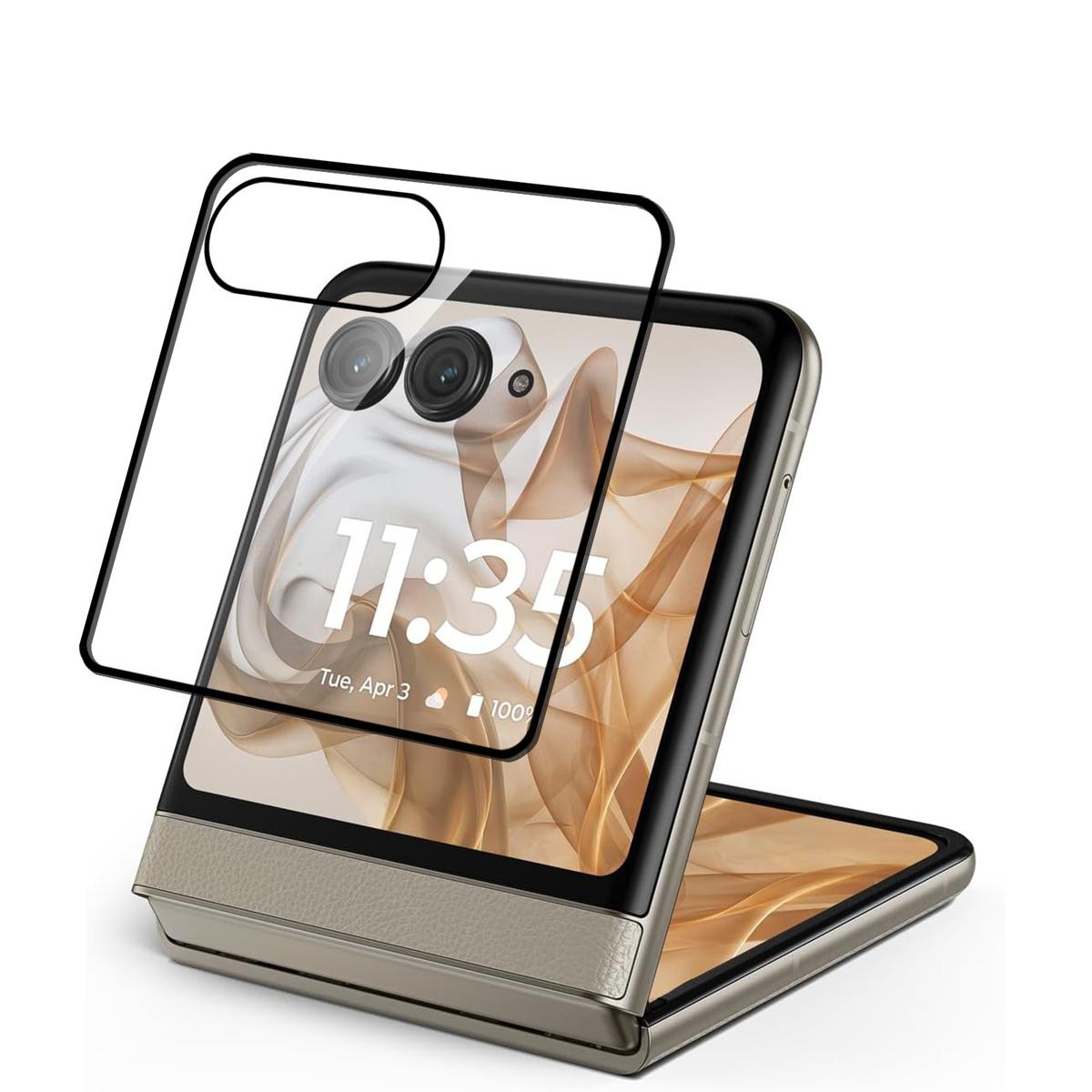 Motorola Razr 2025/2024 Privacy Curved Edge Tempered Glass