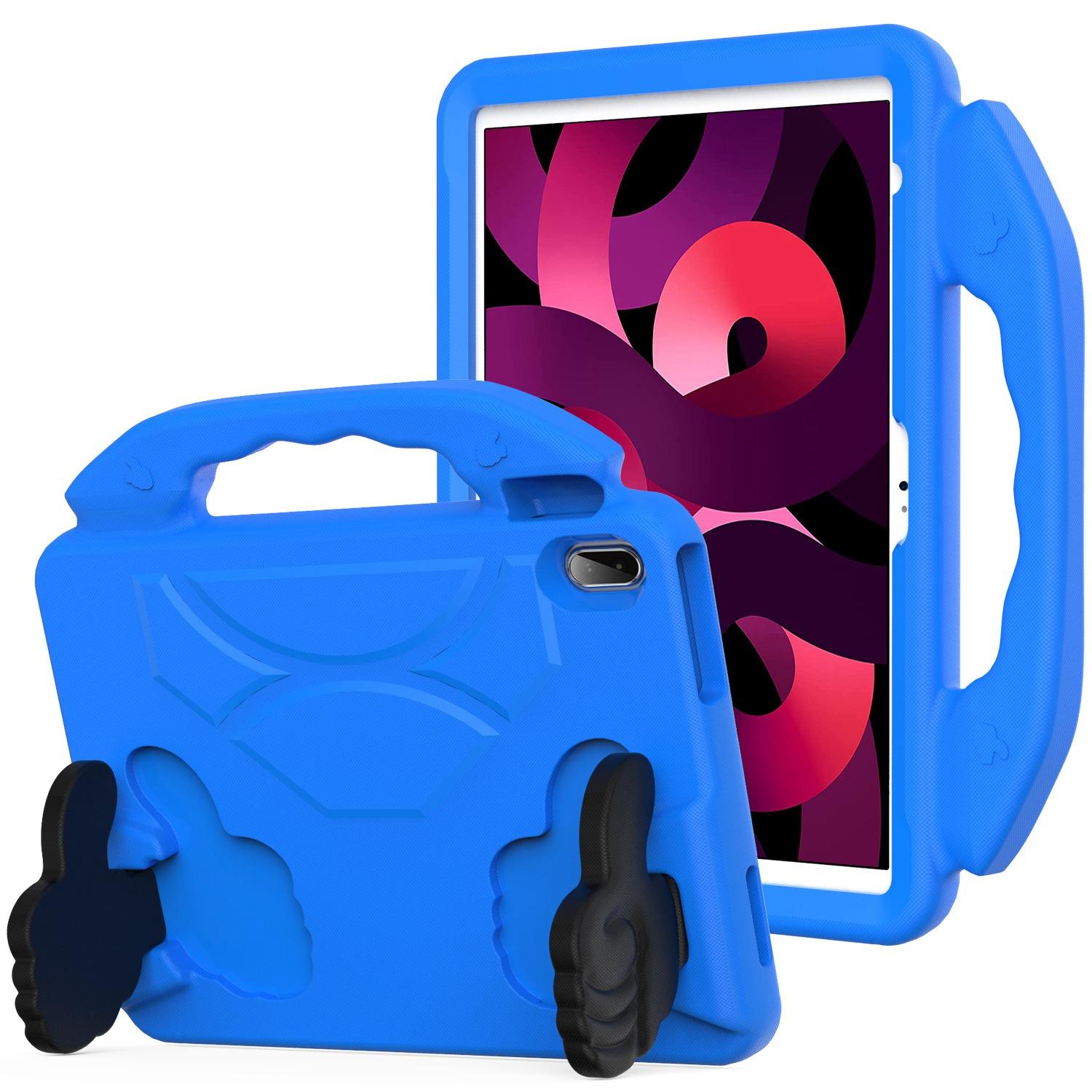 Samsung Galaxy Tab S9 Thumbs Up Kickstand Shockproof Tablet Case Cover - Blue