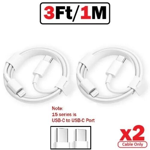 USB-C Fast Charging Type C Cable For iPhone 15 14 13 12 11 Pro Max XS 8, photo 3 of 4
