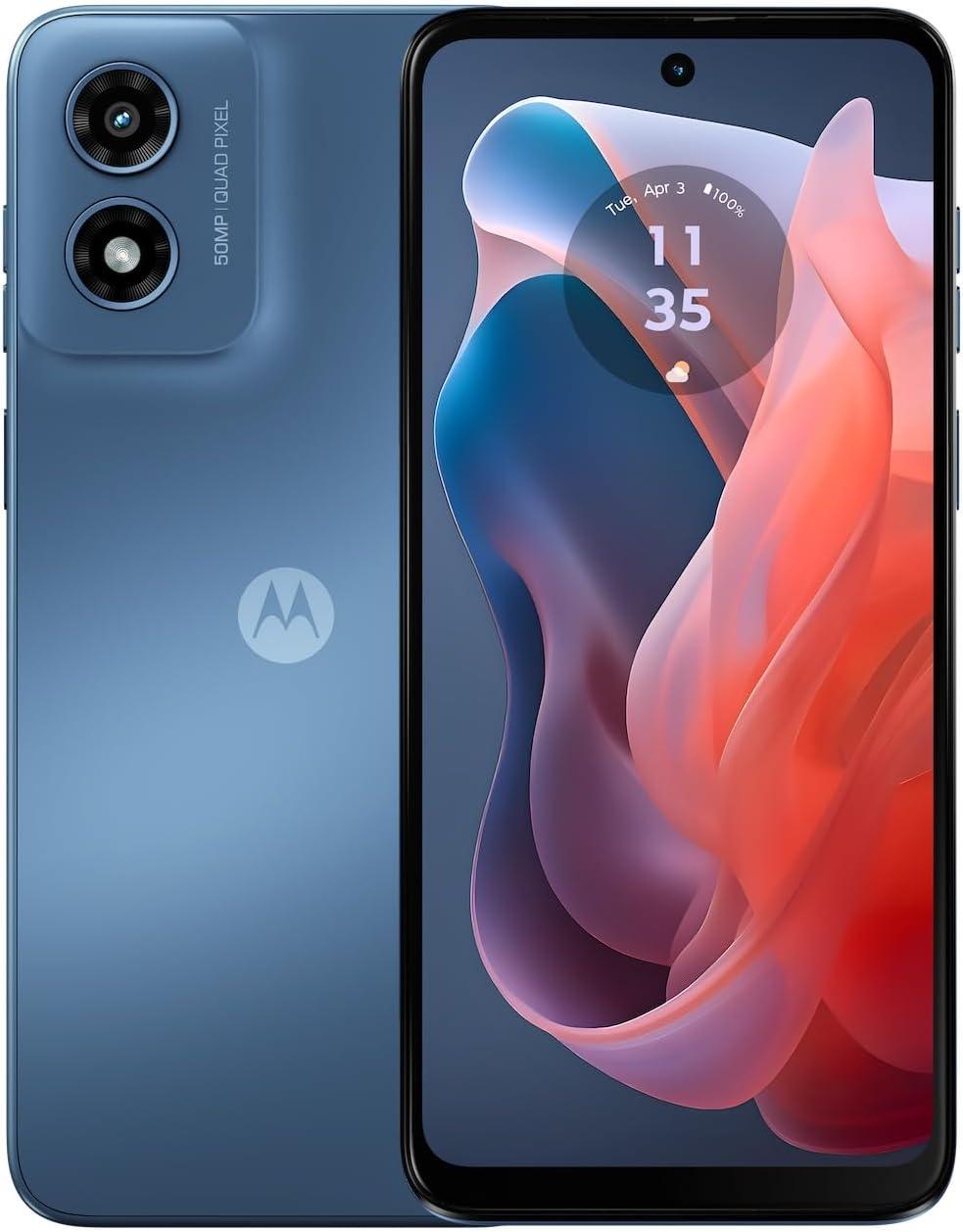 Motorola Moto G Play 5G | Unlocked | Made for US 128 GB | 50MP Camera | Sapphire Blue || like New | Under Warranty
