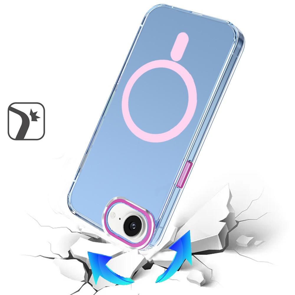 iPhone 16E / SE4 Clear Matching Circle Design Case – Slim Transparent Protective Cover, photo 6 of 9