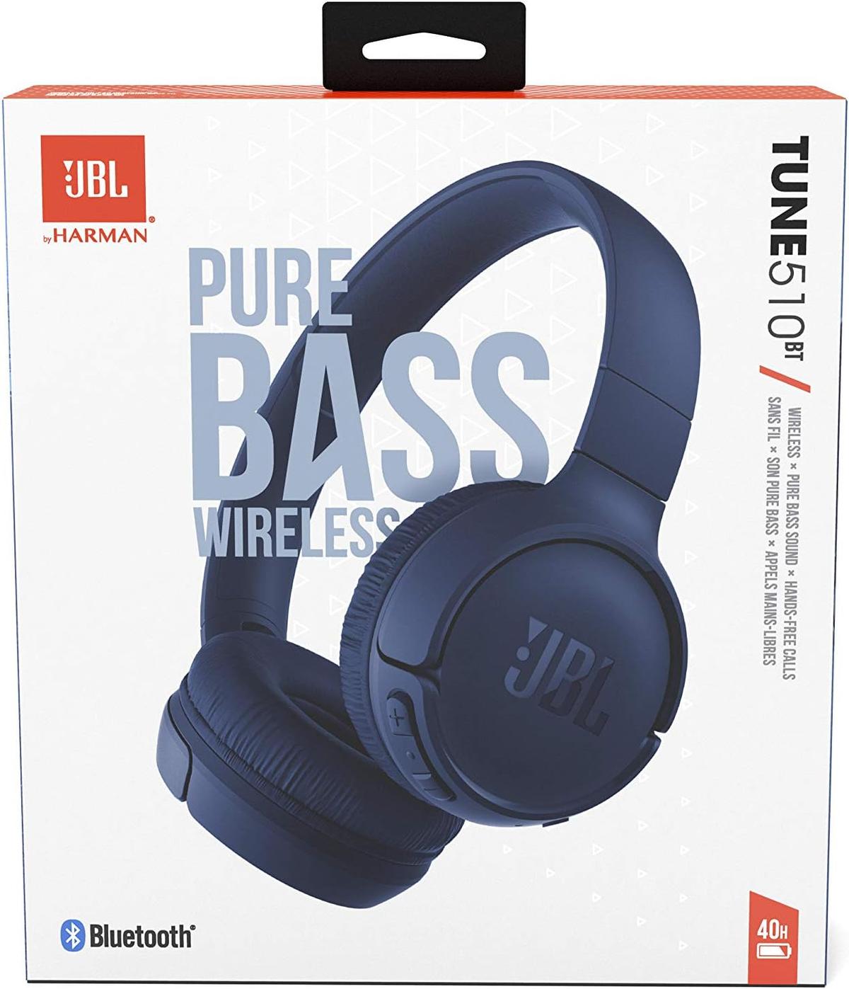 JBL Tune 510BT Wireless Over-Ear Headphones, photo 4 of 4