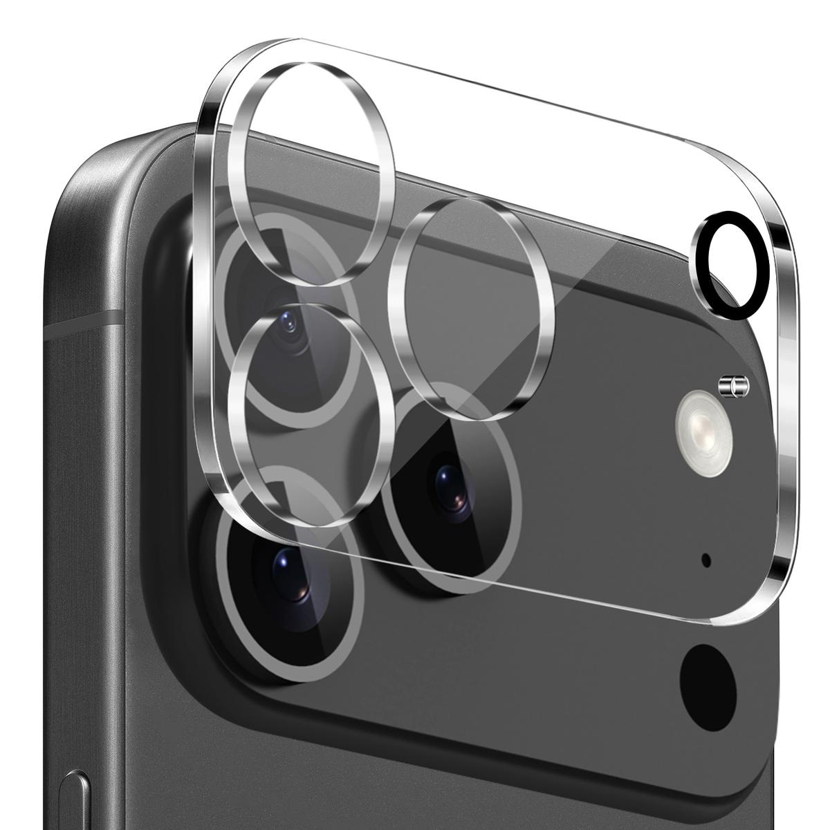 iPhone 17 Pro Camera Clear Tempered Glass(2.5D), photo 2 of 2