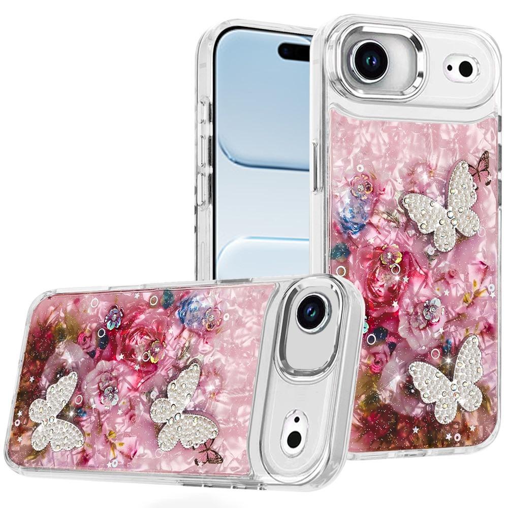 IPhone 17 Air Epoxy Glitter Butterfly Hybird Cases in Multiple Color, photo 2 of 3