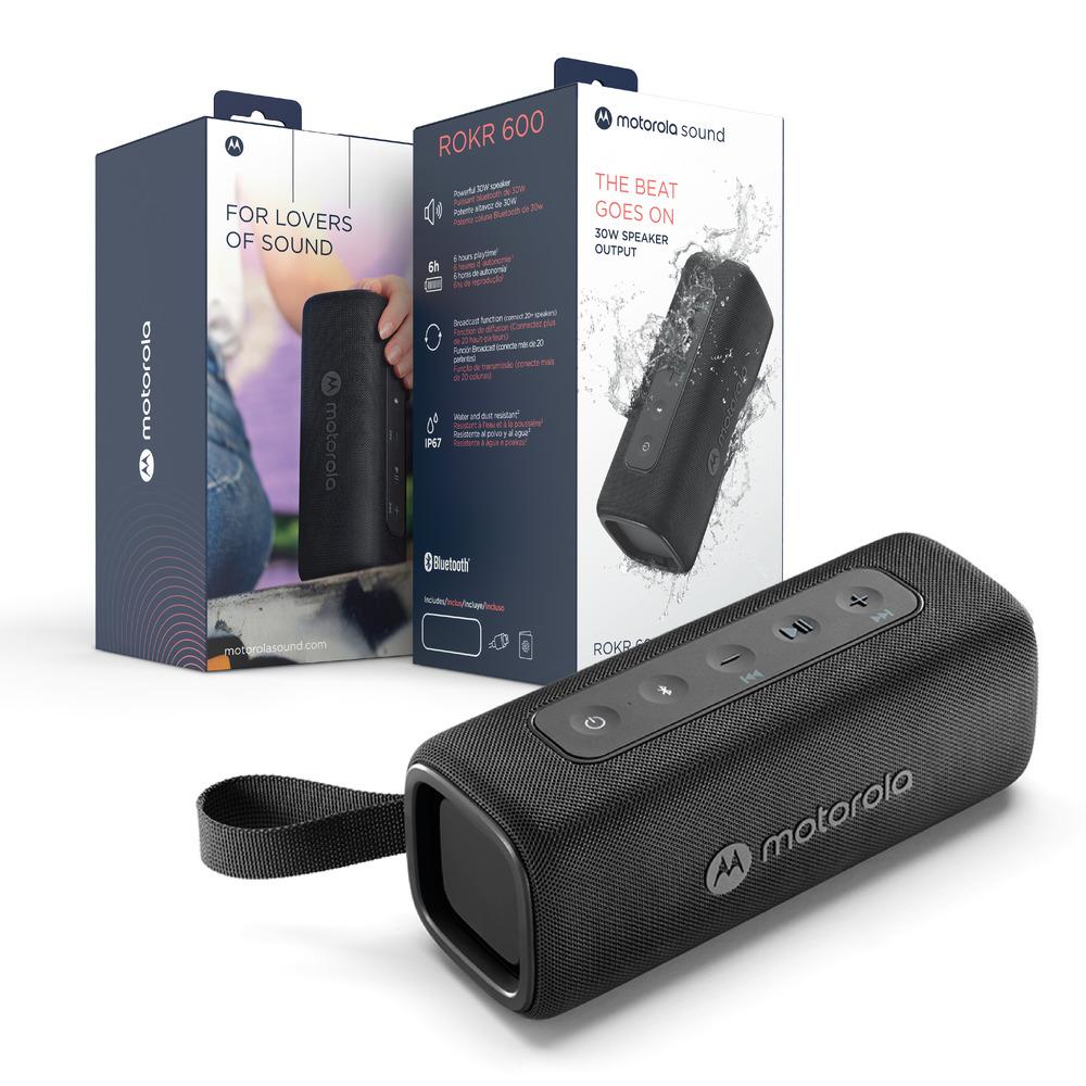 Motorola ROKR 600 This powerful 30W speaker-BLACK