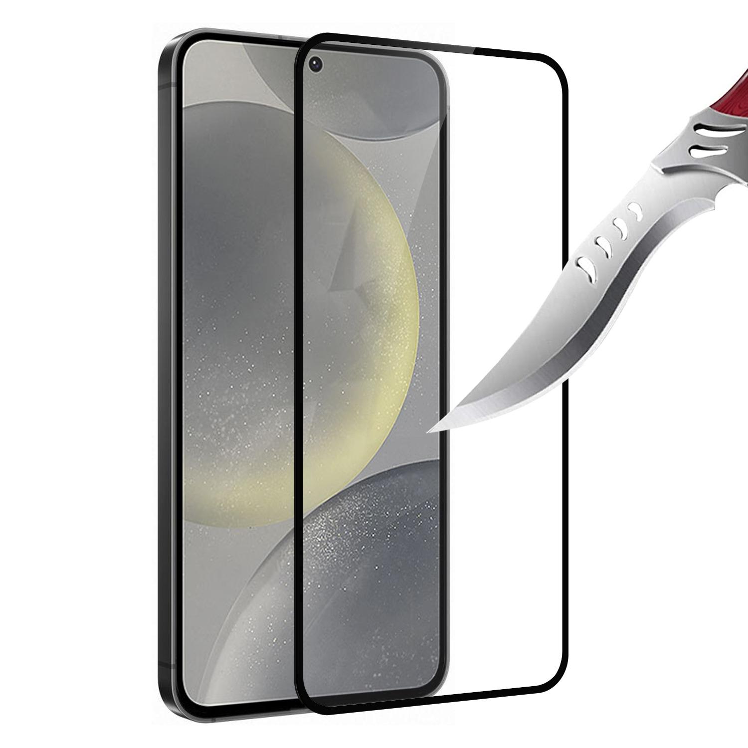 Samsung Galaxy S22/S22 Plus Black Edge Tempered Glass Screen Protector