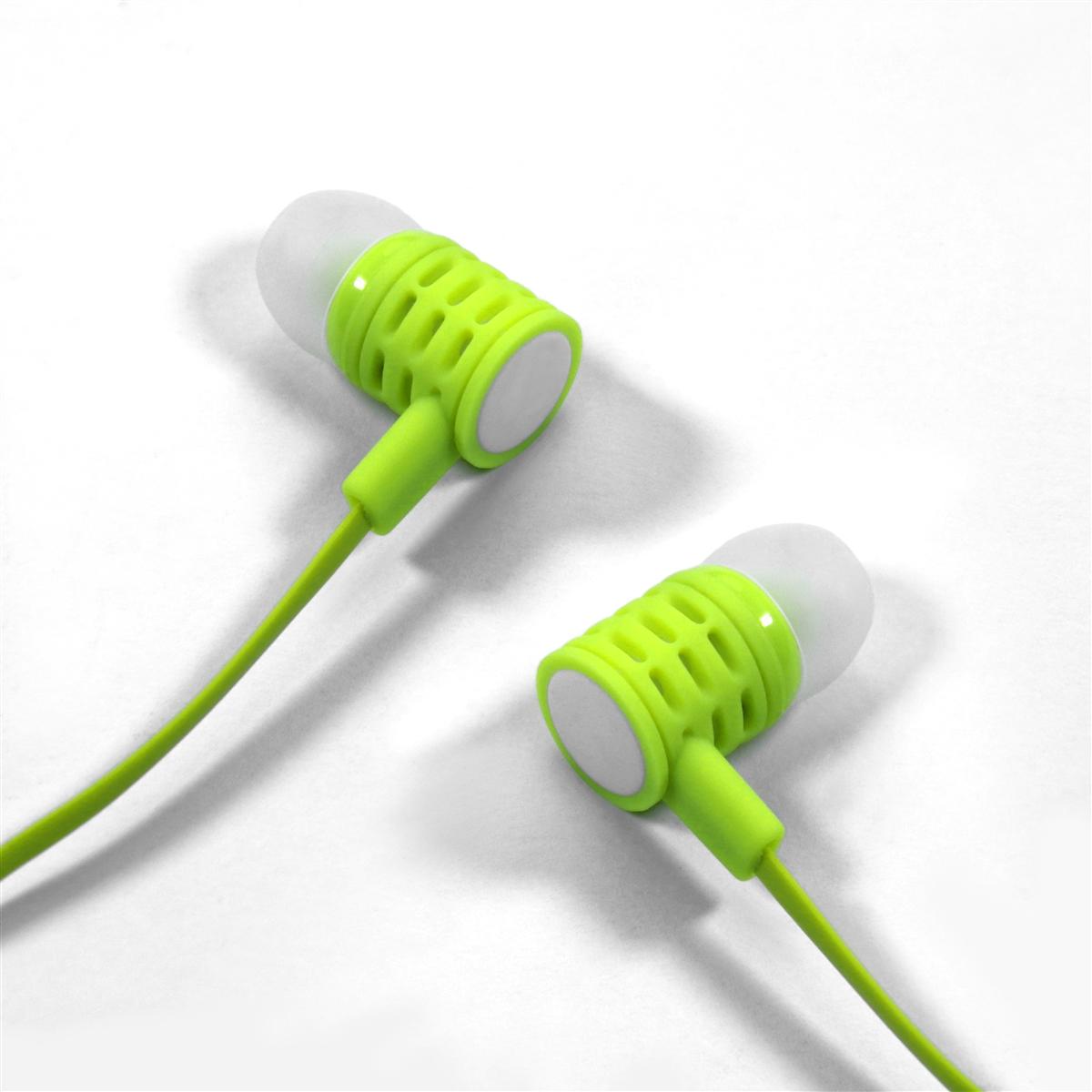 Universal 3.5mm Stereo Hands Free w/Extra Bass 750ST - Green, photo 3 of 3