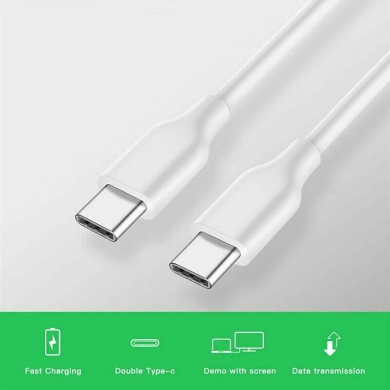 Charging/Sync Cable for Type C to Type C, no Package, in White