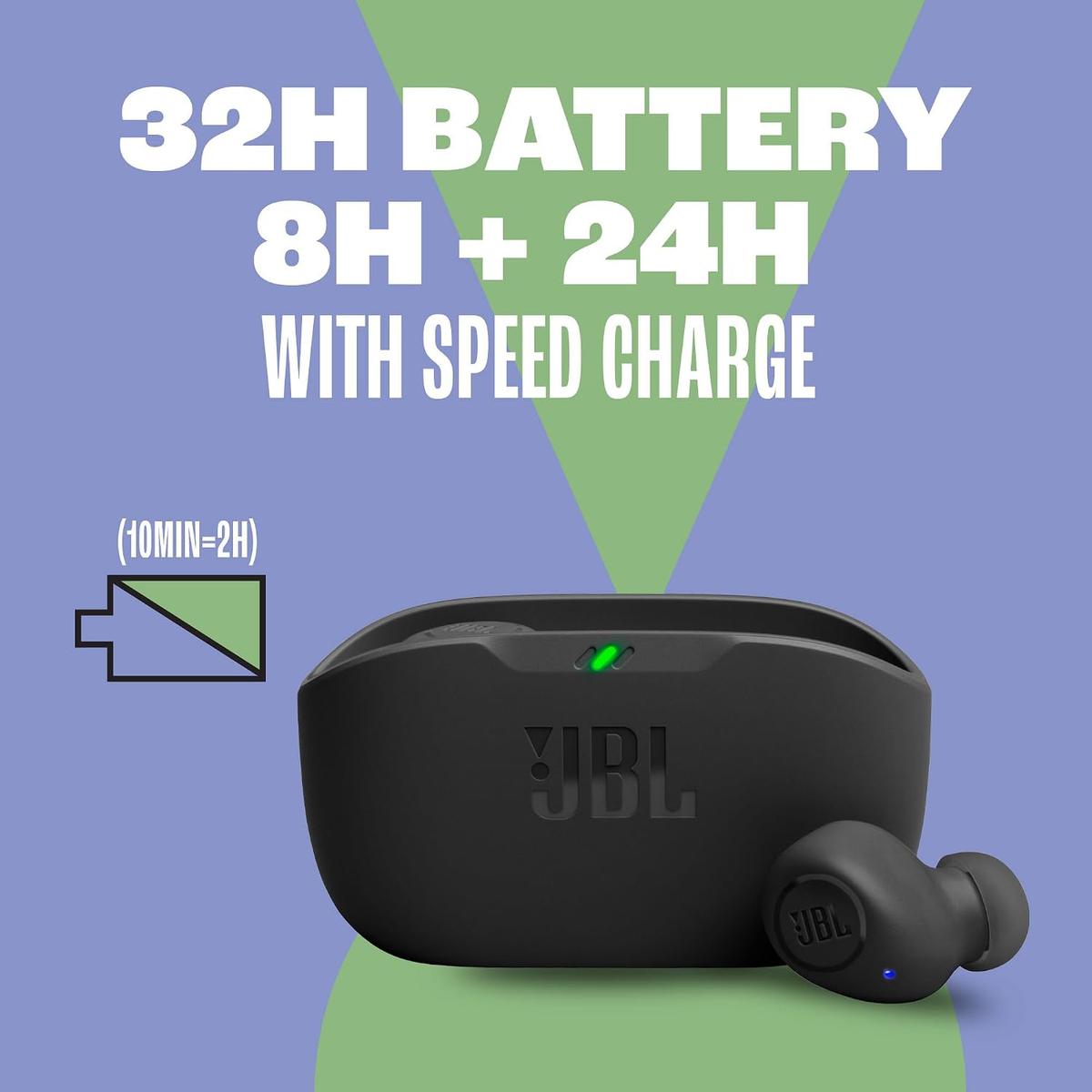 JBL Vibe Buds - True Wireless Earbuds - Black, photo 5 of 5