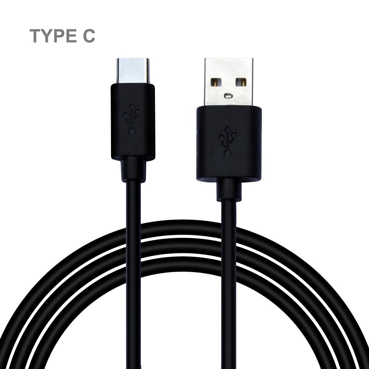 2-IN-1 Fast Dual USB Car Charger + TYPE-C Charging Cable Cord for Samsung Note8 S8 S9 S10 in Black, photo 4 of 4