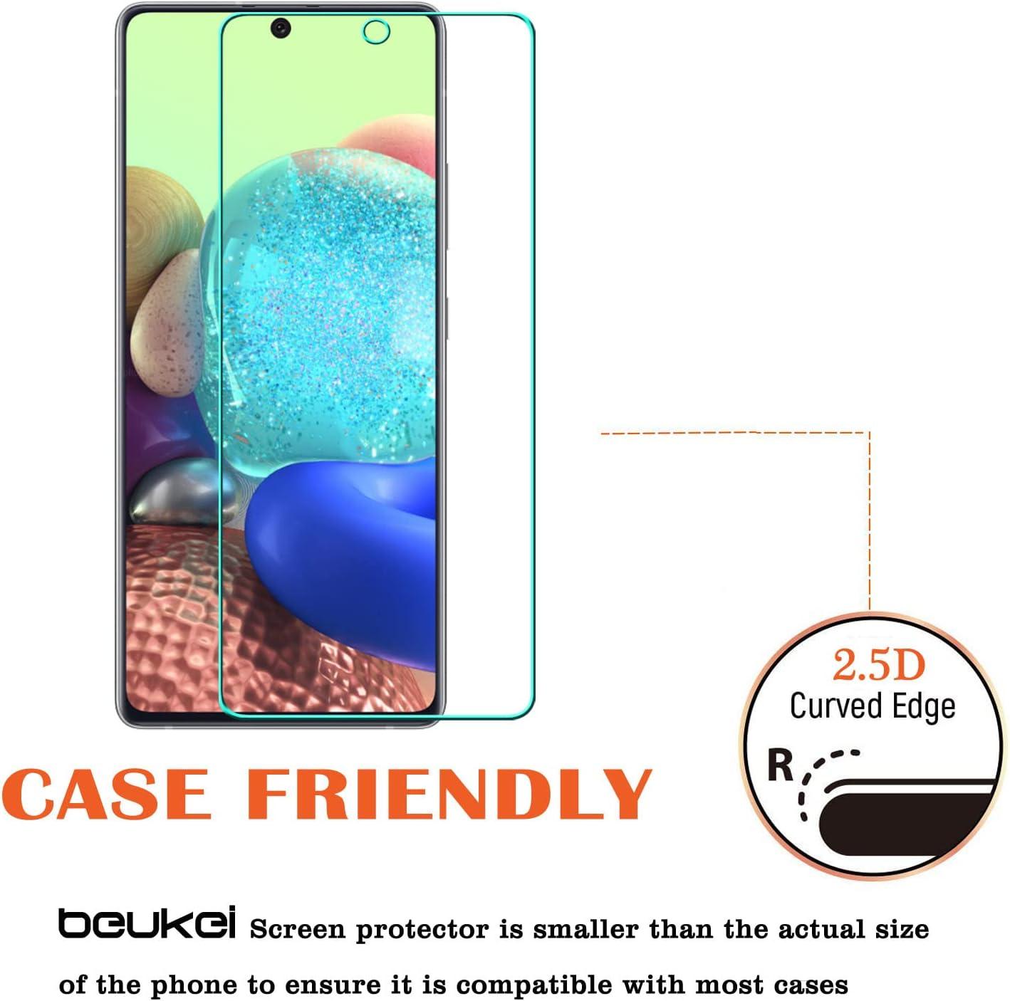 Tempered Glass Screen Protector for Samsung Galaxy A73 – Bubble-Free, Scratch Resistant & HD Clarity