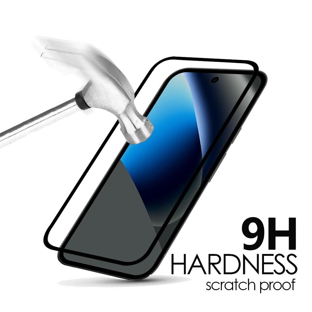 Google Pixel 10a Black Edge Tempered Glass Screen Protector, photo 4 of 4