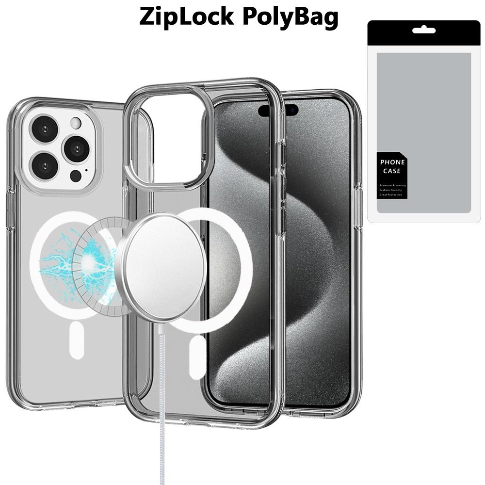 iPhone 15 Pro Max Skin-Touch Magnetic Hybrid Case – Soft Finish with Kickstand & Metal Ring, photo 5 of 6