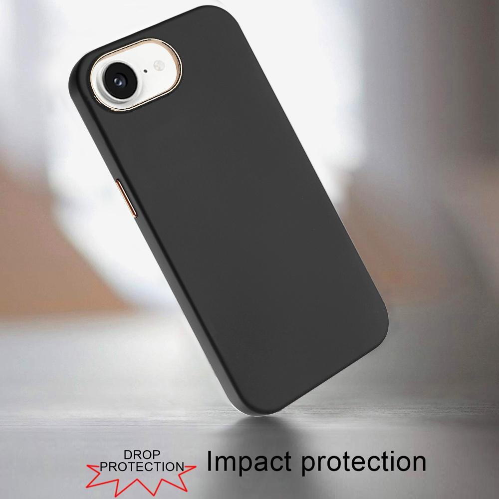 iPhone 16E / SE4 (2025) Classy Slick Chrome-Trim Hybrid Case – Elegant Dual-Layer Protection, photo 2 of 12