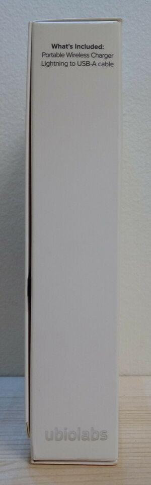 New Ubiolabs Shadow 3000mAh Wireless w/ Lightnng Cable Power Bank For iPhone, photo 4 of 4