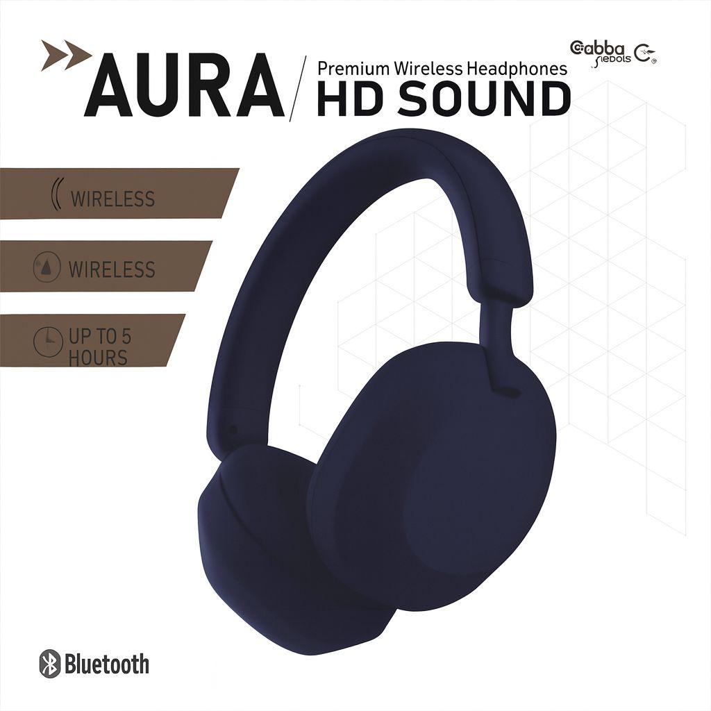 AURA Premium Wireless Headphones with HD Sound