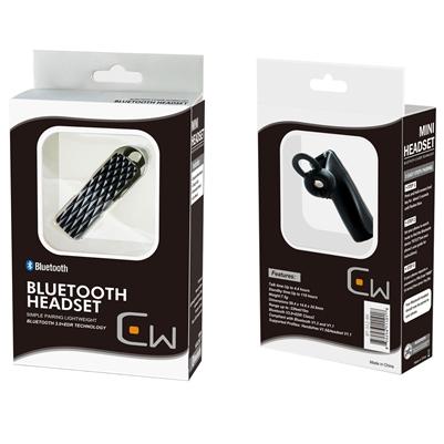 Bluetooth Headset with Volume Control BT619V in Black