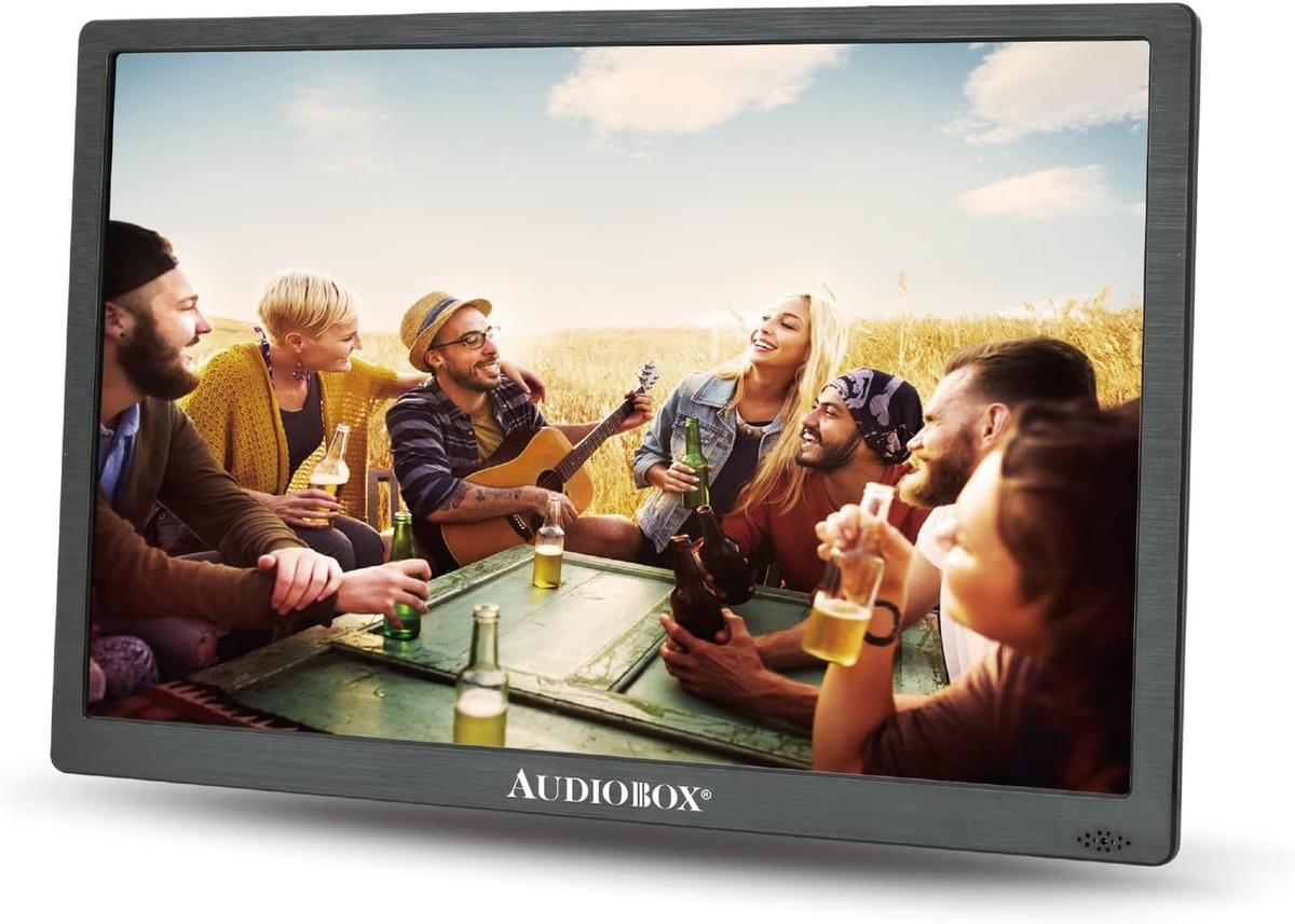 AudioBox TV-15 15.4" Portable Full HD LCD TV with USB, Micro SD, HDMI & Rechargeable Battery, photo 2 of 4