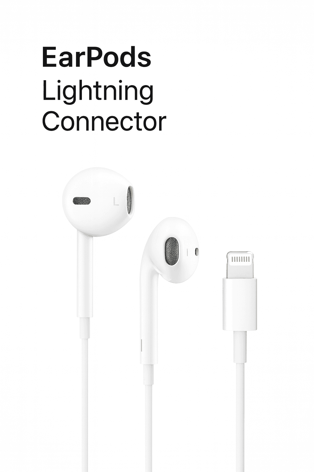 EarPods Style Wired Earphones with Lightning Connector, photo 2 of 2