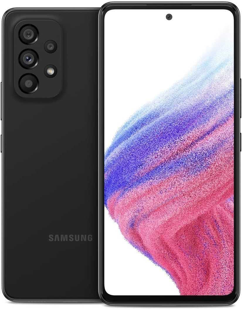 SAMSUNG Galaxy A53 5G A Series Cell Phone, Factory Unlocked Android Smartphone, 128GB, 6.5” FHD Super AMOLED Screen, Long Battery Life