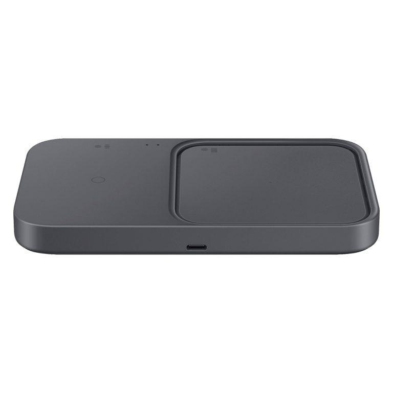 WIRELESS CHARGER DUO SAMSUNG 2 in 1 15W FAST CHARGE QI PAD – ADAPTER BLACK, photo 4 of 6