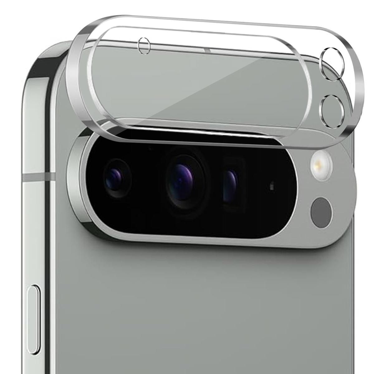 Google Pixel 9 Pro XL Camera Lens Clear Tempered Glass Protector