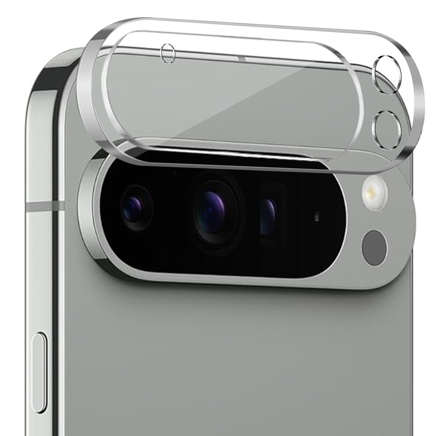 Google Pixel 9 Pro XL Camera Lens Clear Tempered Glass Protector