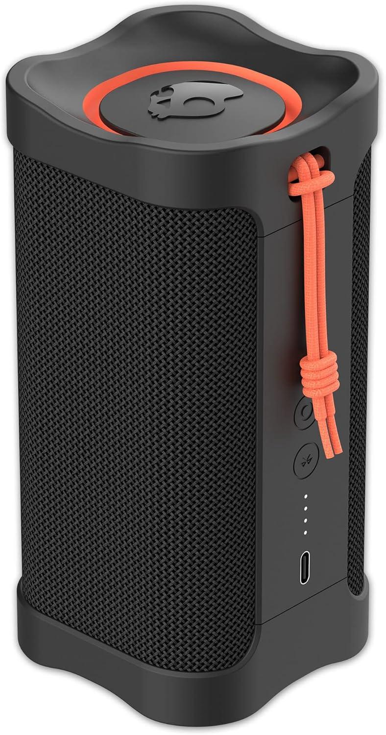 Skullcandy Terrain Wireless Bluetooth Speaker - IPX7 Waterproof Portable Speaker with Dual Custom Passive Radiators, 14 Hour Battery, Nylon Wrist Wrap, & True Wireless Stereo, photo 2 of 6