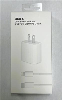 USBC 20W Power Adapter usbc to lighting cable