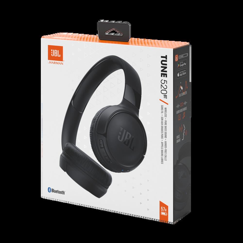 JBL Tune 520BT - Wireless On-Ear Headphones-BLACK