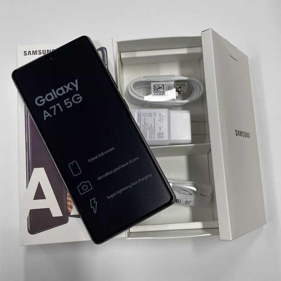 Samsung Galaxy A71 5G SM-A716U 128GB+6GB 64MP 5G Unlocked Smartphone New Sealed, photo 4 of 5