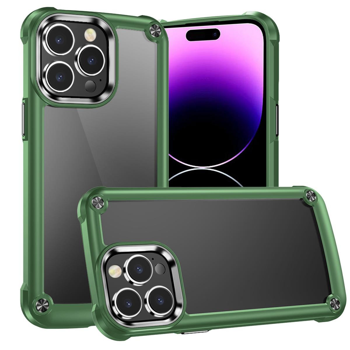 iPhone 15 Pro Max CaseX Ultimate Clear Hybrid Case – Metal Buttons & Reinforced Camera Edges, photo 7 of 9