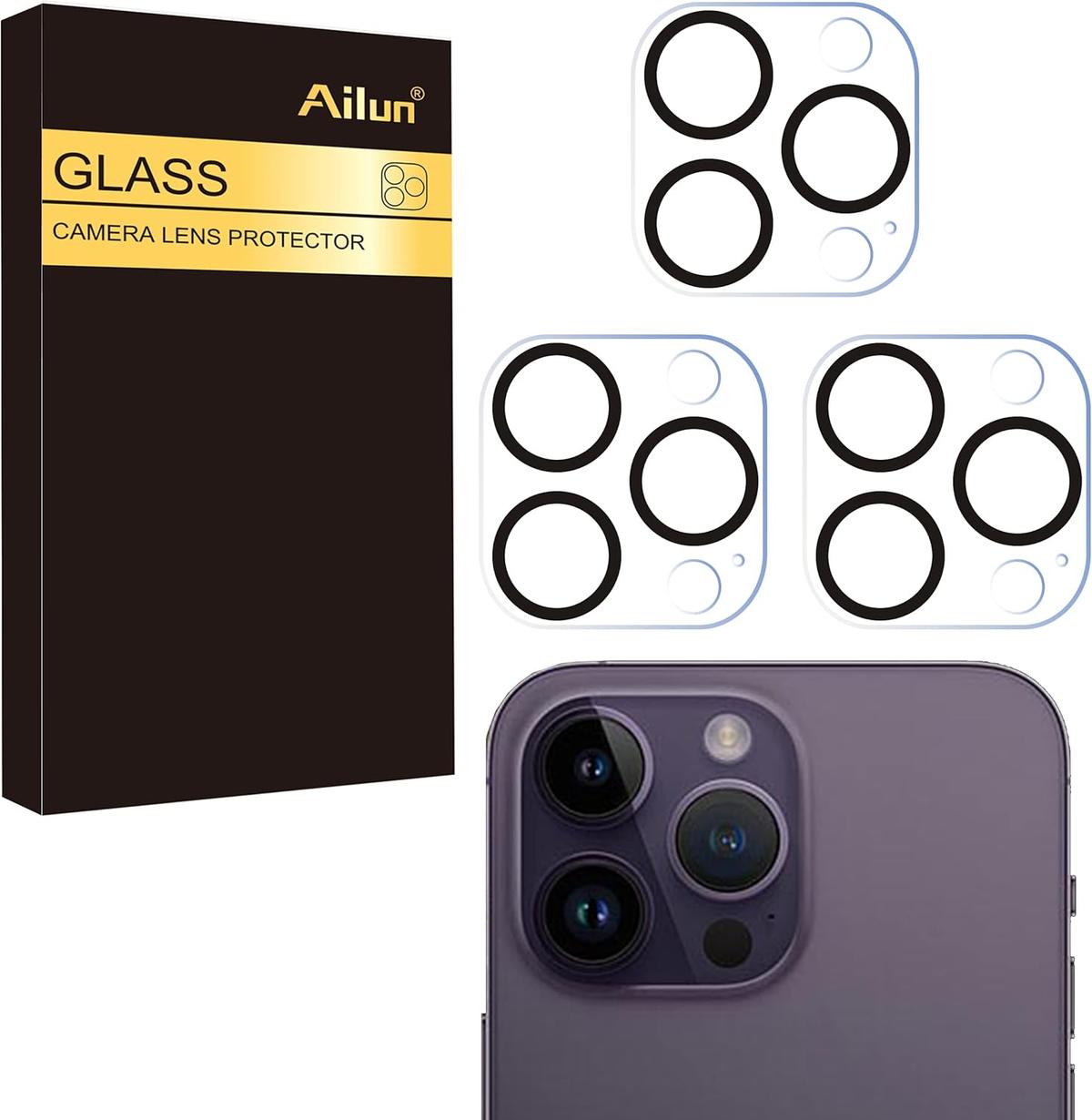 Glass Camera Lens Protector for iPhone 16 / 16 Pro / 16 Pro Max – Ultra-Clear, Scratch Resistant, Easy Installation