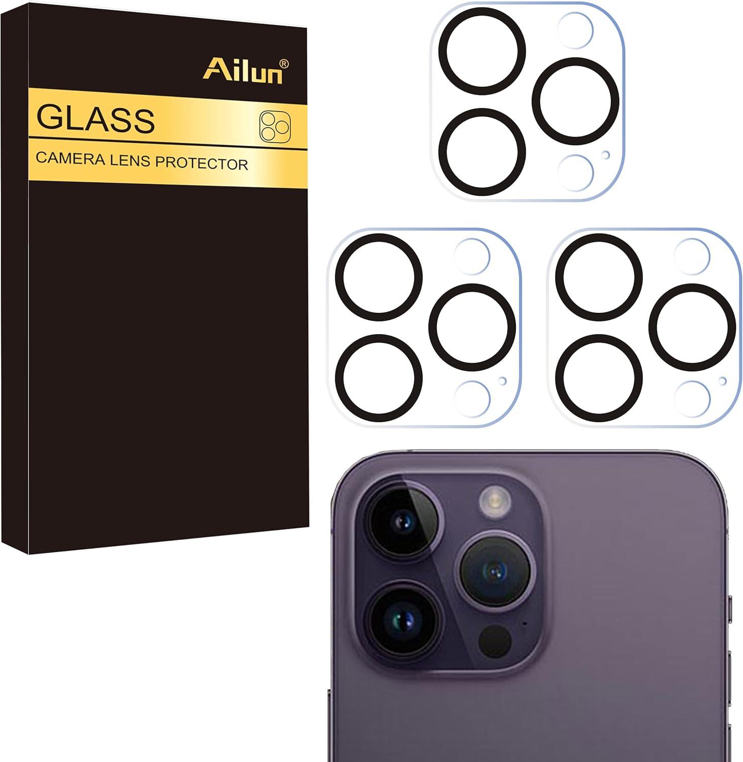 Glass Camera Lens Protector for iPhone 16 / 16 Pro / 16 Pro Max – Ultra-Clear, Scratch Resistant, Easy Installation