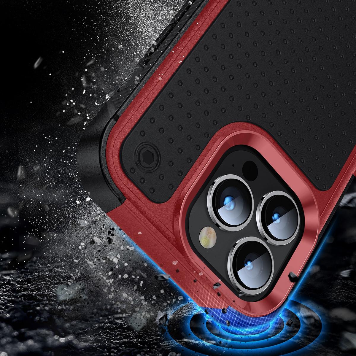 iPhone 15 DOT Series Thick Beautiful Hybrid Case Cover, photo 6 of 7
