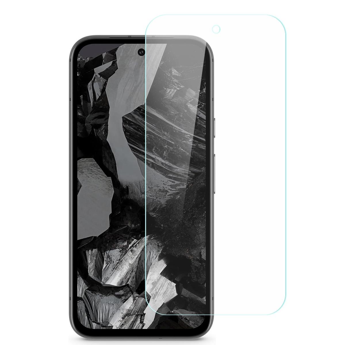 Google Pixel 9 Pro XL Clear Tempered Glass Screen Protector, photo 2 of 2