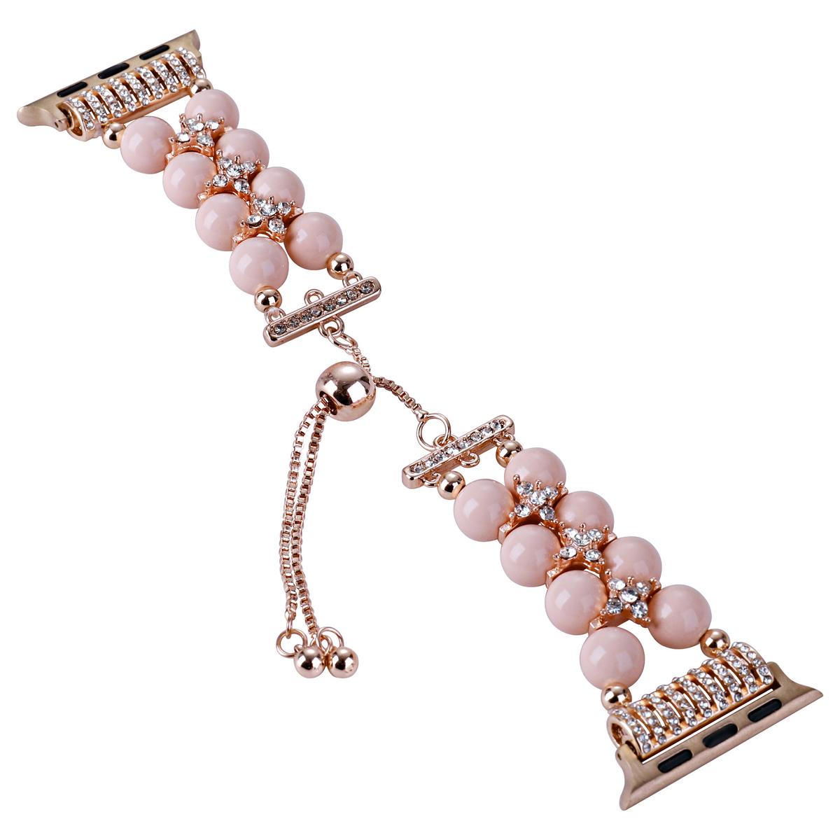 Fashionable And High-End Chain Pearl Strap For Apple Watch /42/44/45/49mm, photo 3 of 4