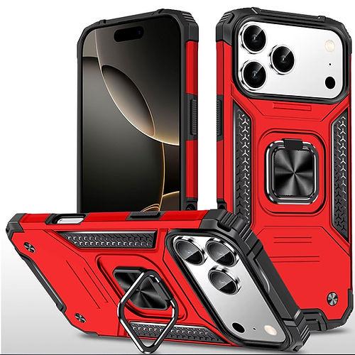 For iPhone 17 Pro Max Luxury Magnetic Kickstand Rugged Hybrid Protective Case, photo 3 of 3