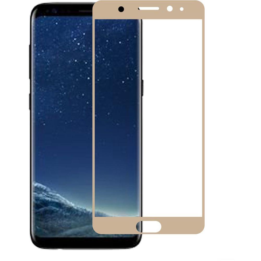 Samsung S8 Premium Screen Tempered Designed to allow full functionality with cover on - Gold