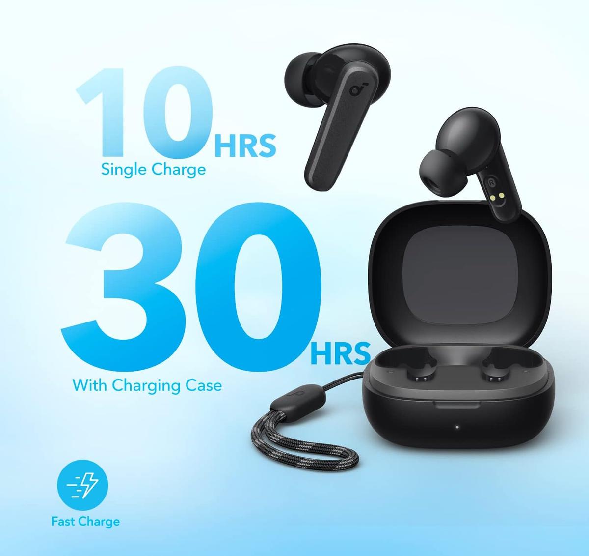 Anker Soundcore P25i Wireless Earbuds – Deep Bass, 30H Playtime, AI Clear Calls, Bluetooth 5.3, IPX5 Water Resistant, photo 6 of 7