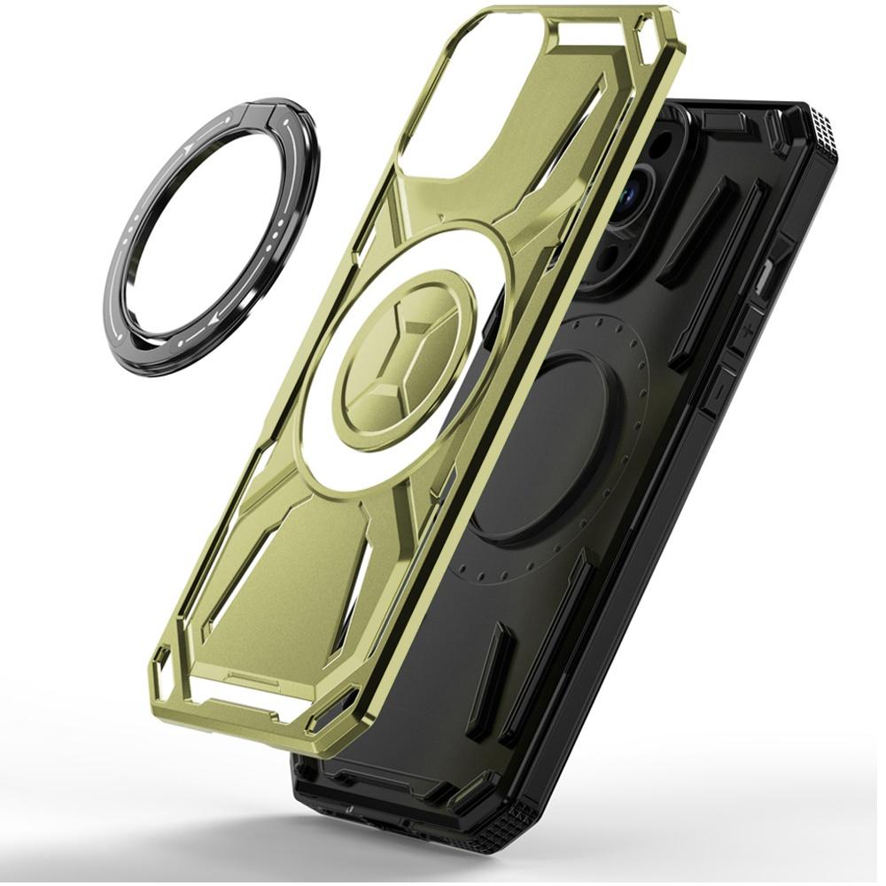 iPhone 14 PLUS Loop Hybrid Case with [Magnetic Ring Circle] | 360° Rotational Kickstand | Shockproof Transparent Cover, photo 2 of 8