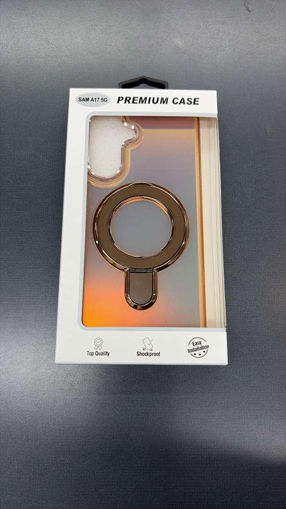 Samsung A17 5G Premium Case with Magnetic Ring/Kickstand (Rose Gold)