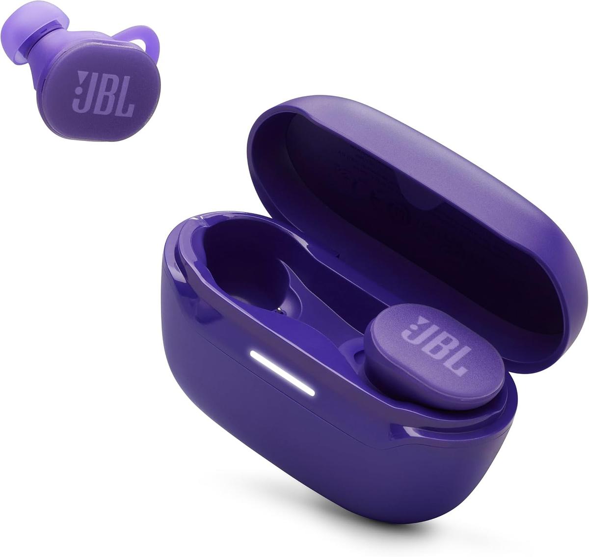 JBL Endurance Race 2 - True Wireless Earbuds - Black Waterproof and dustproof, Ergonomic wing enhancer with Twistlock technology, Enhance your work-out with Sports Mode