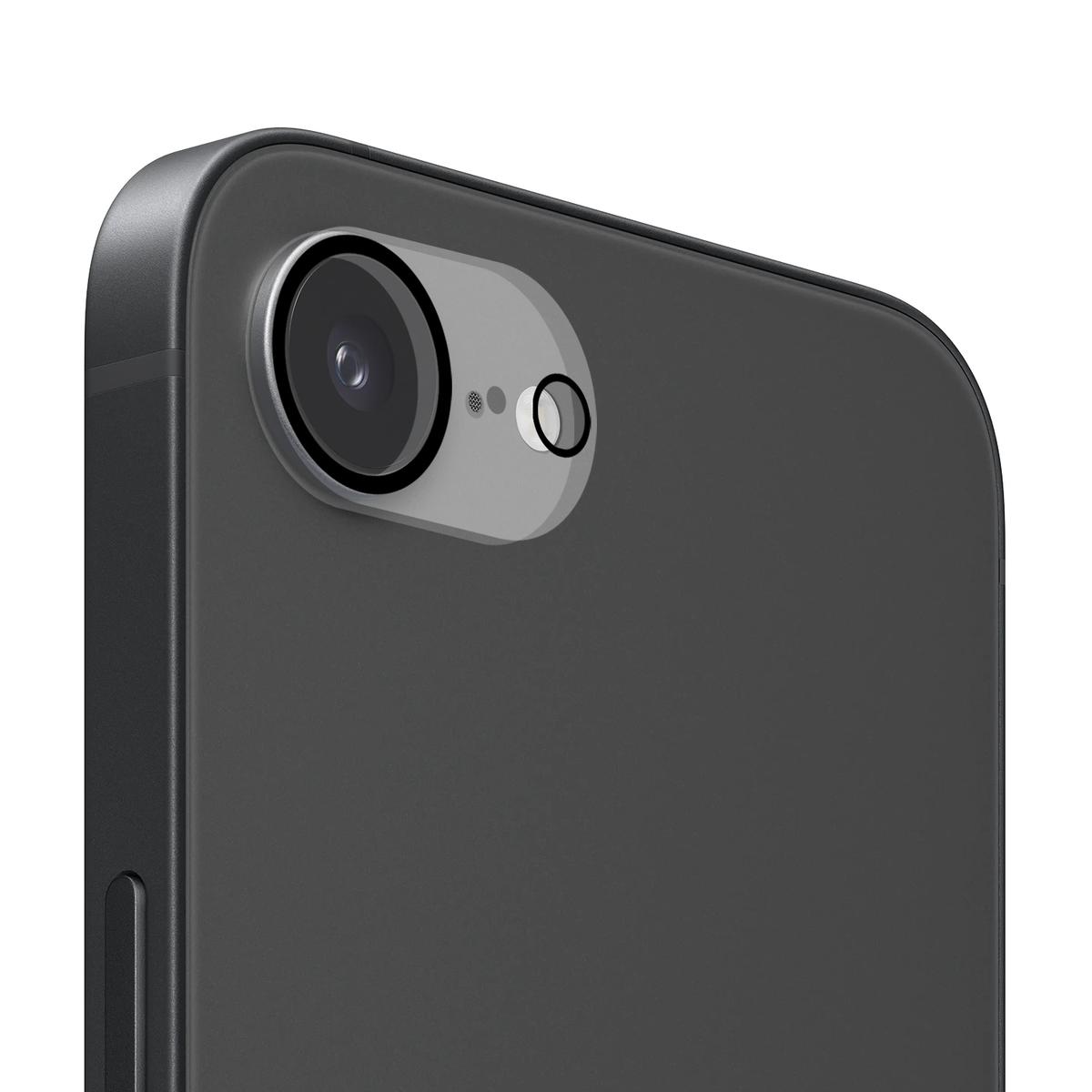 iPhone 17E / 16E / SE4 Camera Lens Black Edge Tempered(2.5D), photo 2 of 2