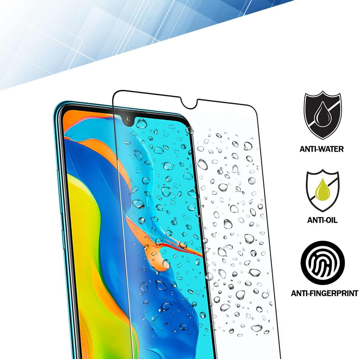 Tempered Glass Screen Protector for Samsung Galaxy A50 – HD Clarity, Shatterproof & Anti-Scratch, photo 3 of 3
