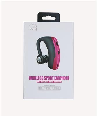 Sporty Bluetooth Earpieces with Microphone and Music 918M in Red, photo 6 of 9