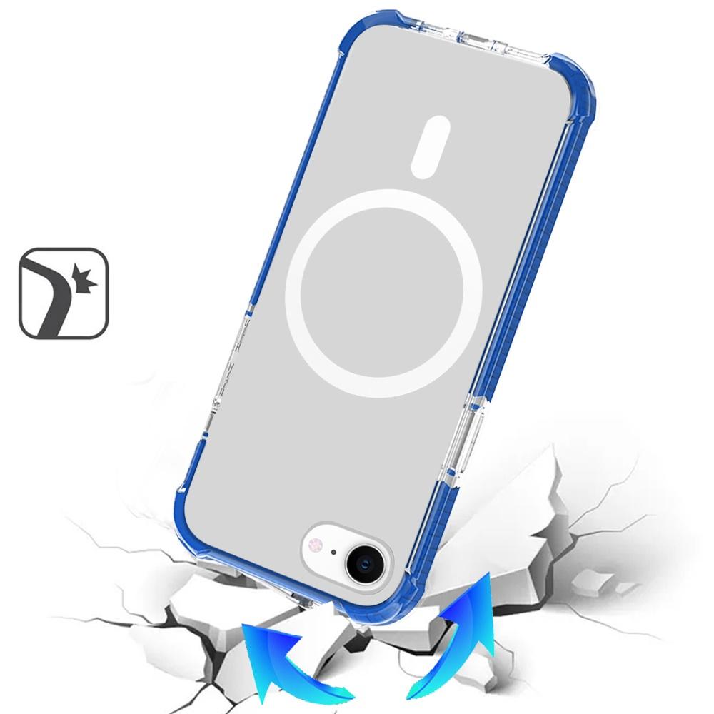 iPhone 16E / SE4 Acrylic Magnetic Circle Hybrid Case – 2.5mm Transparent Shockproof MagSafe-Ready Cover, photo 4 of 9