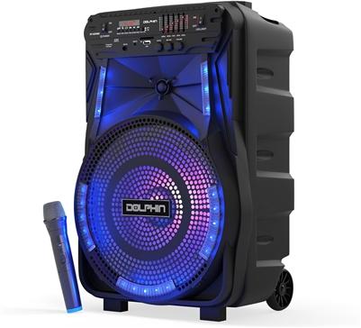 Dolphin SP-1217RBT Party Speaker - Portable & Rechargeable Sound System