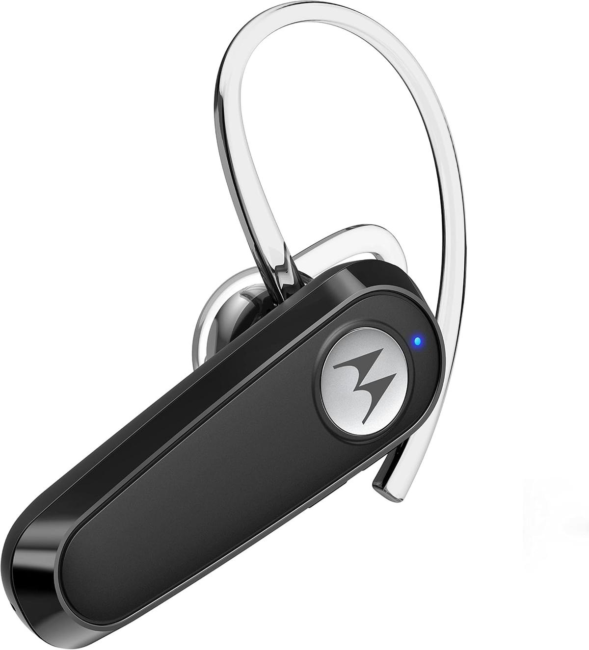 Motorola HK126 Bluetooth Earpiece – Wireless Mono Headset with Clear Calls, 8-Hour Talk Time, Dual Device Connection, Voice Assistant Compatible, photo 2 of 4